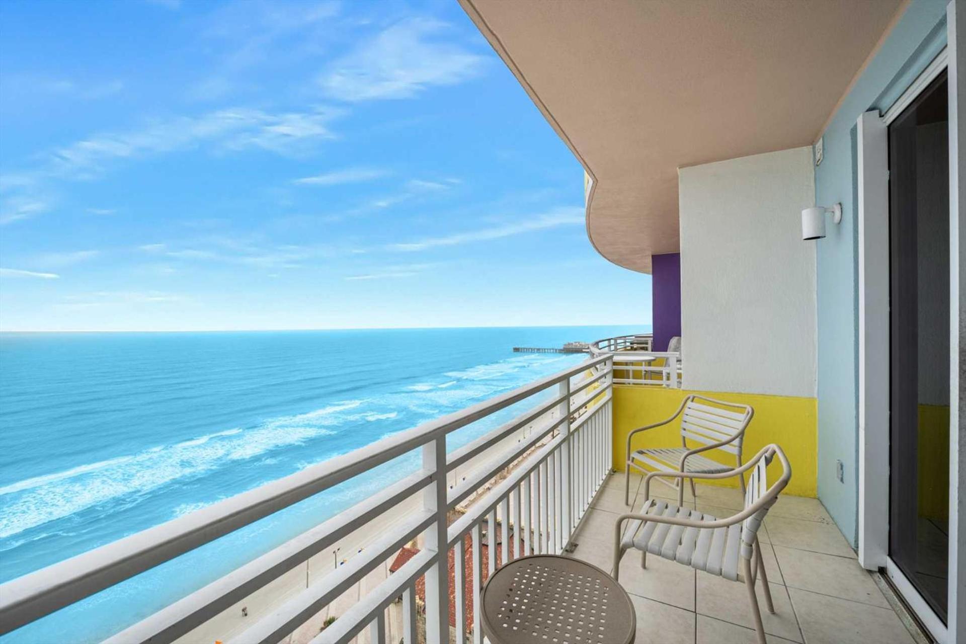 Luxury 16Th Floor 1 Bedroom Condo Direct Oceanfront Wyndham Ocean Walk Resort Daytona Beach | 1608 Exterior photo