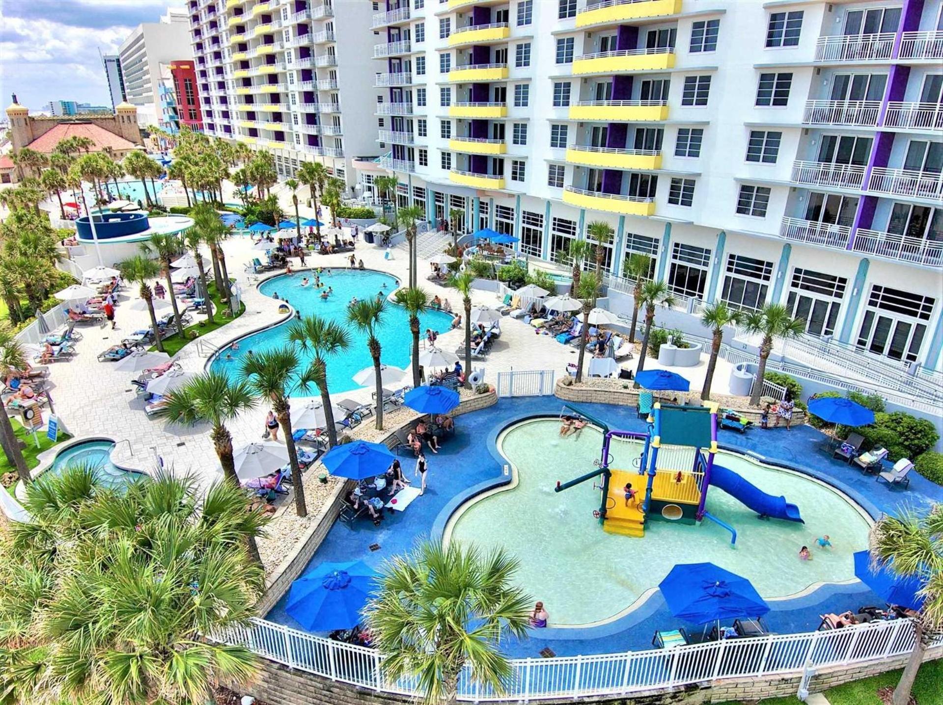 Luxury 16Th Floor 1 Bedroom Condo Direct Oceanfront Wyndham Ocean Walk Resort Daytona Beach | 1608 Exterior photo