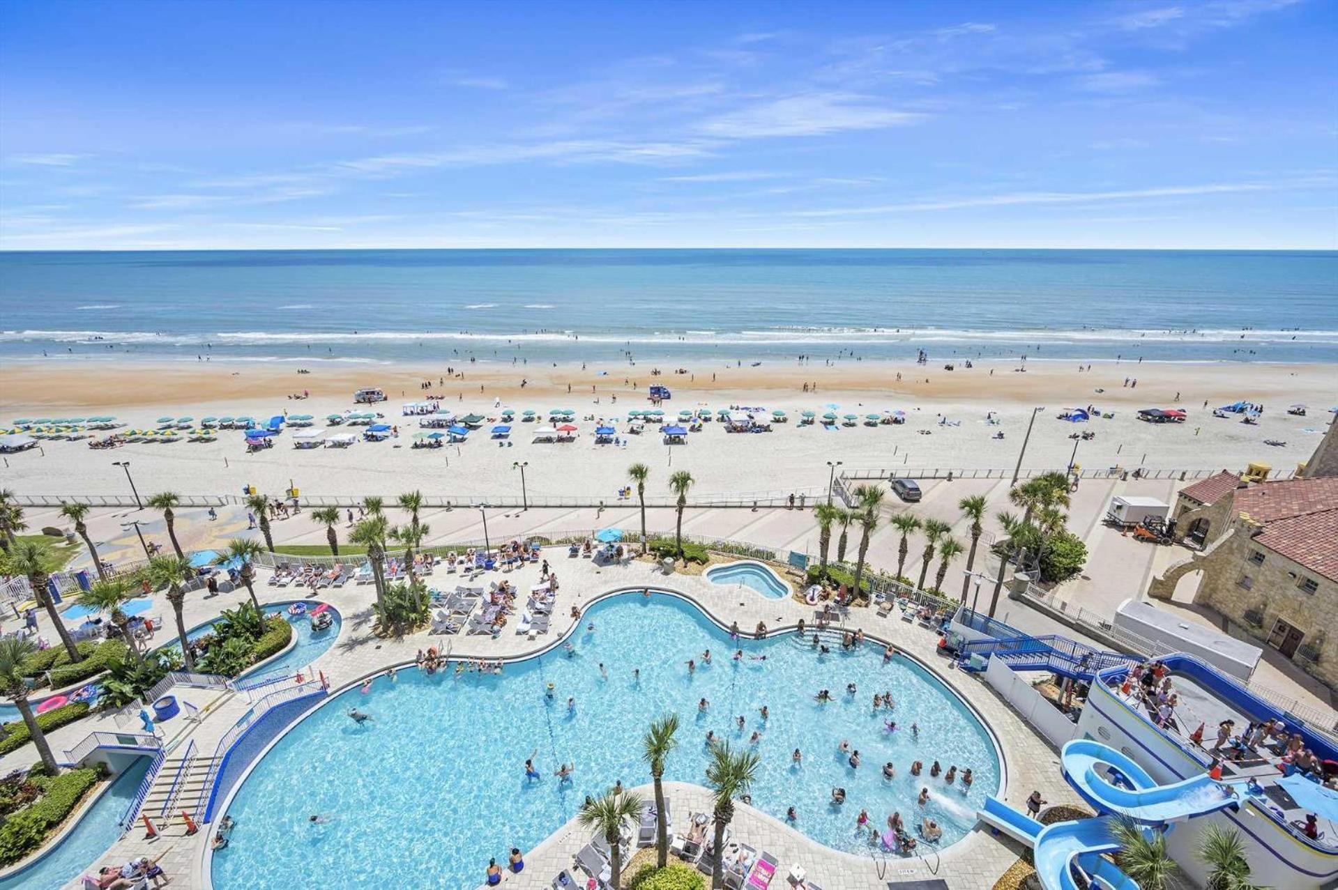 Luxury 16Th Floor 1 Bedroom Condo Direct Oceanfront Wyndham Ocean Walk Resort Daytona Beach | 1608 Exterior photo